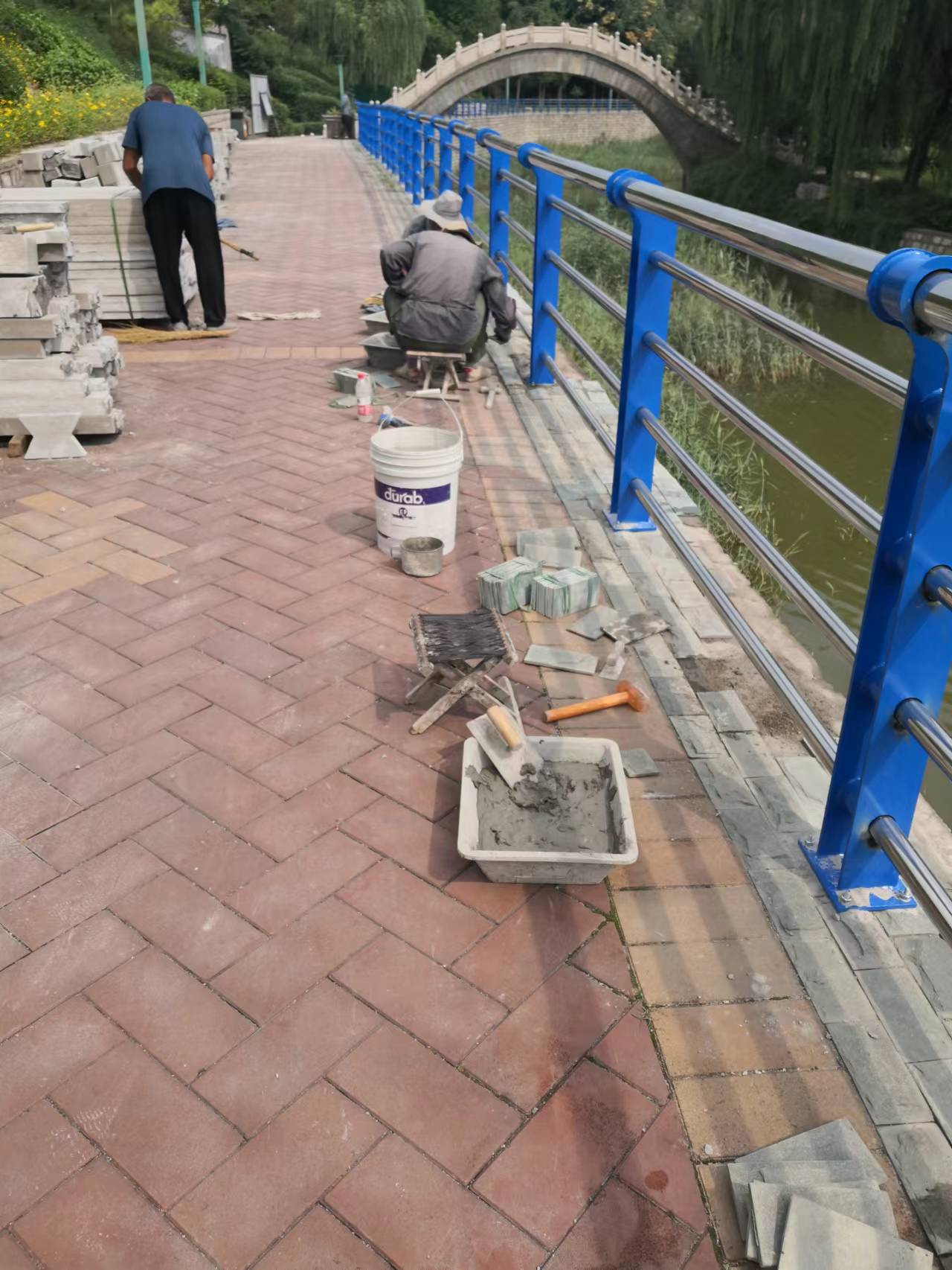 银川市景观护栏河道护栏 - 方案